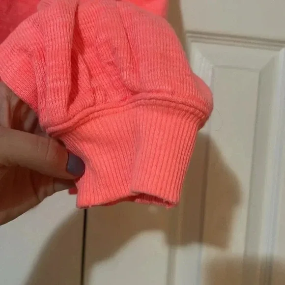 Aerie Endless Summer Oversized Pink Crew Sweatshirt NWT - Picture 6 of 9